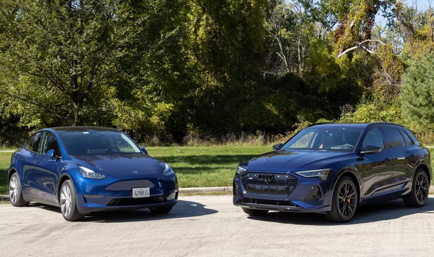 Audi e-tron vs Tesla Model Y: Cuộc chiến SUV điện - Ai mới là kẻ chiến thắng về giá?